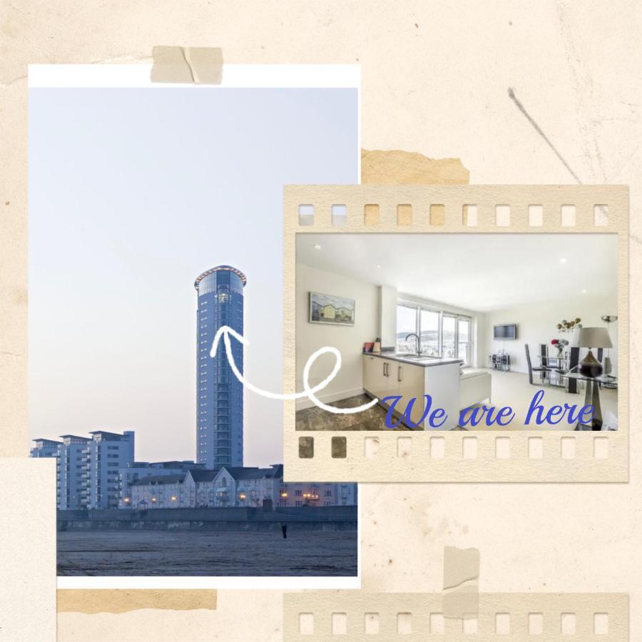 Beach On The Doorstep Meridian Tower Marina Swansea Διαμέρισμα Εξωτερικό φωτογραφία